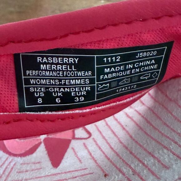 Merrell Pink Lorelei Thong Toe Separator Sandals Women's 8 - Picture 4 of 8